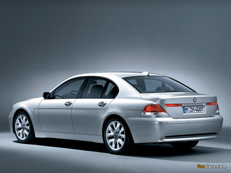 BMW 745i (E65) 2001–05 wallpapers (800 x 600)