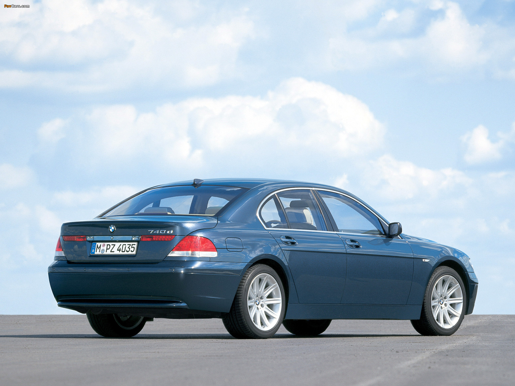 BMW 740d (E65) 2002–05 images (2048 x 1536)