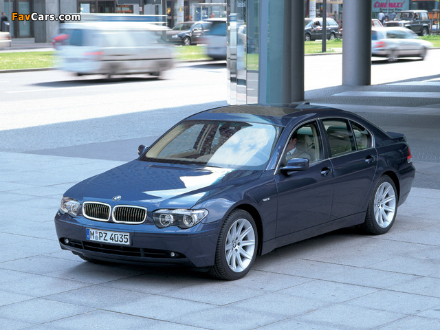 BMW 740d (E65) 2002–05 pictures (640 x 480)