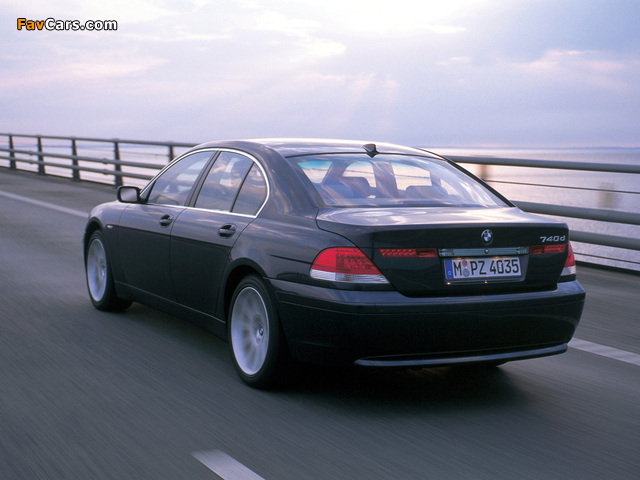 BMW 740d (E65) 2002–05 pictures (640 x 480)