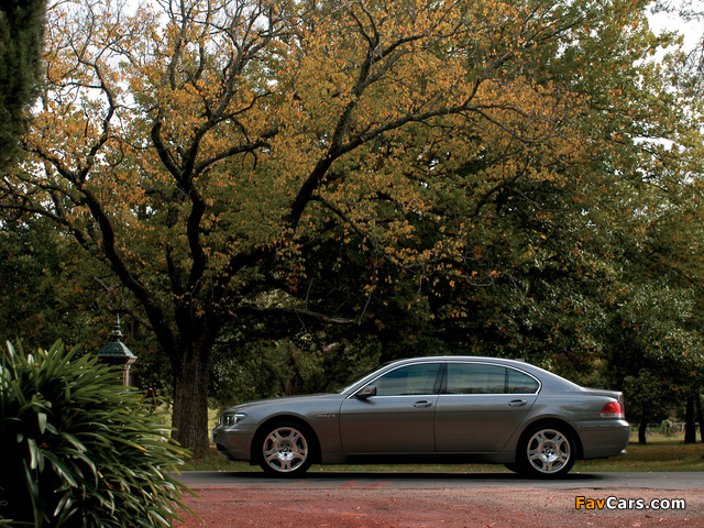 BMW 760Li AU-spec (E66) 2003–05 images (640 x 480)