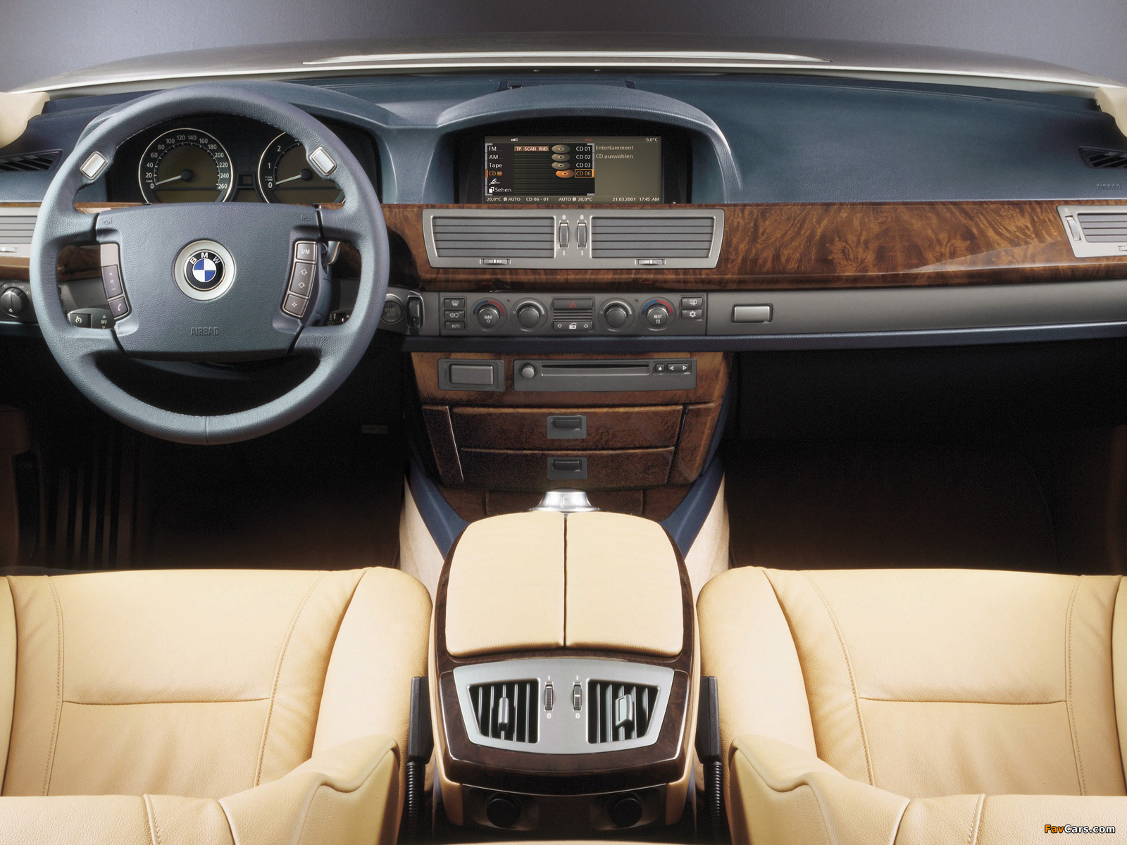 BMW 730i (E65) 2003–05 pictures (1600 x 1200)