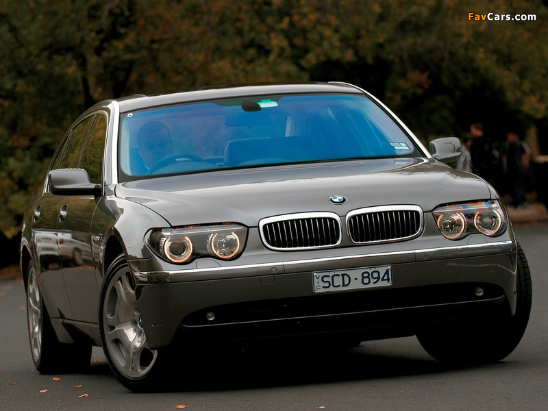 BMW 760Li AU-spec (E66) 2003–05 pictures (800 x 600)