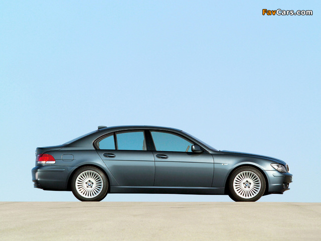BMW 750i (E65) 2005–08 images (640 x 480)