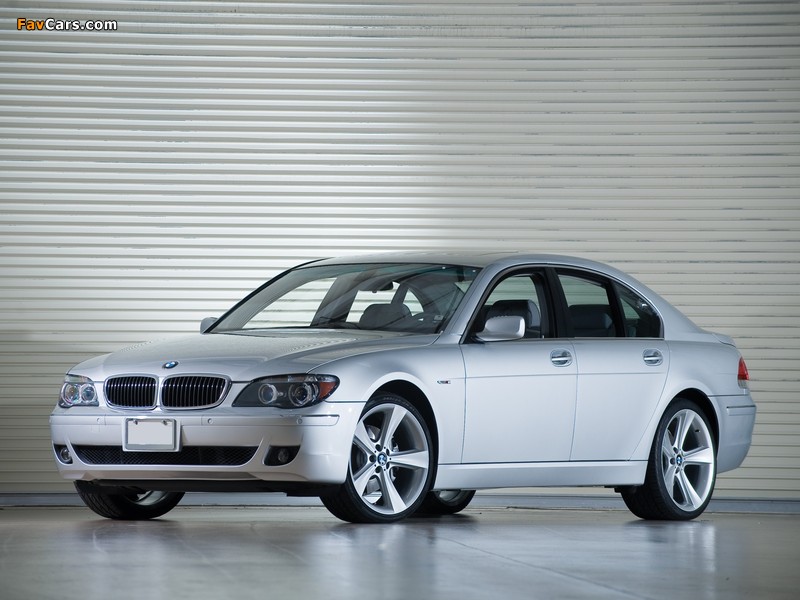 BMW 750i US-spec (E65) 2005–08 images (800 x 600)