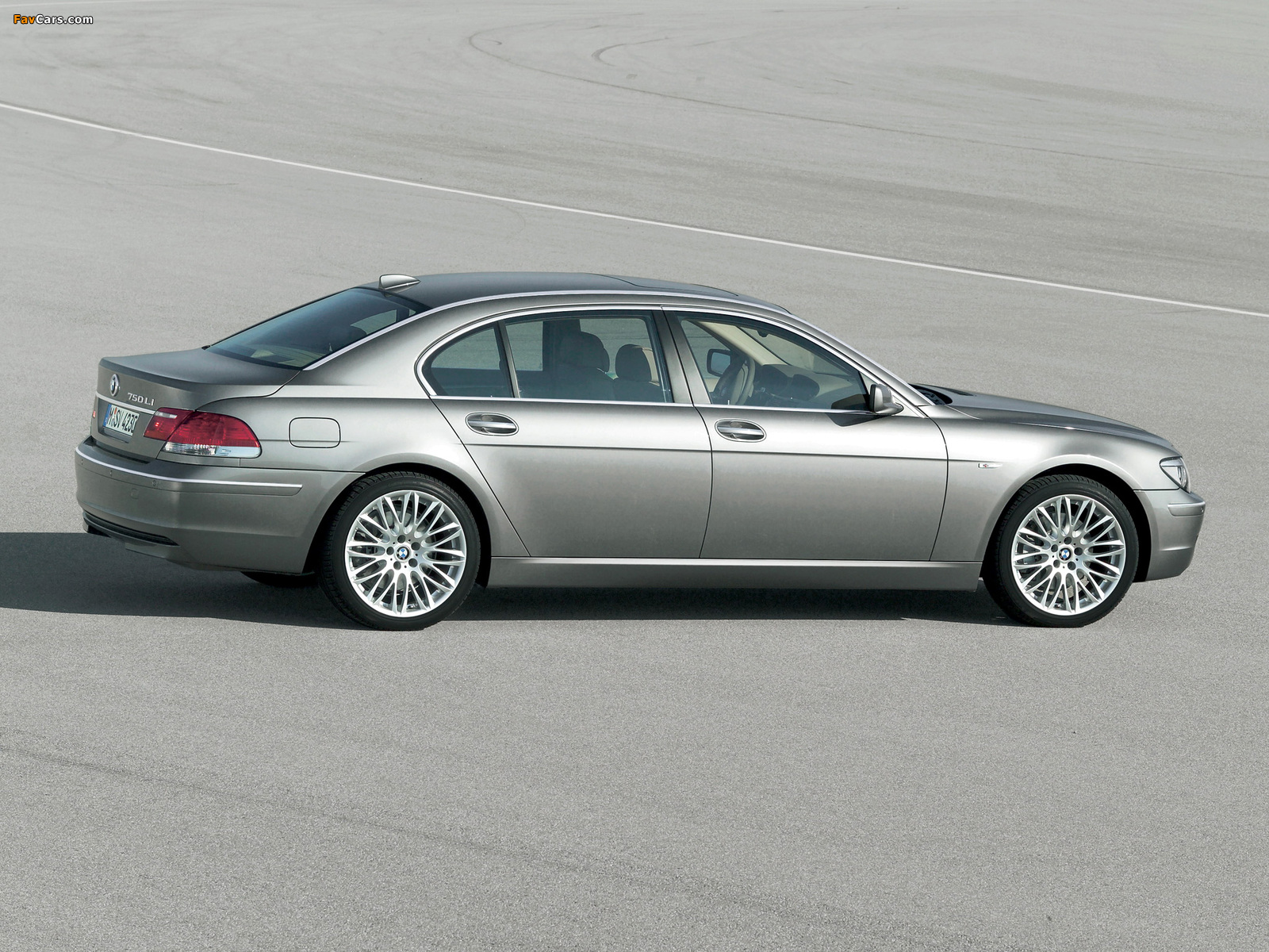 BMW 750Li (E66) 2005–08 photos (1600 x 1200)