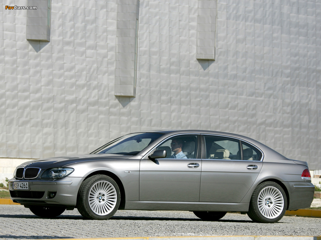 BMW 750Li (E66) 2005–08 photos (1024 x 768)
