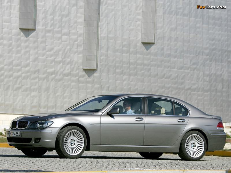 BMW 750Li (E66) 2005–08 photos (800 x 600)