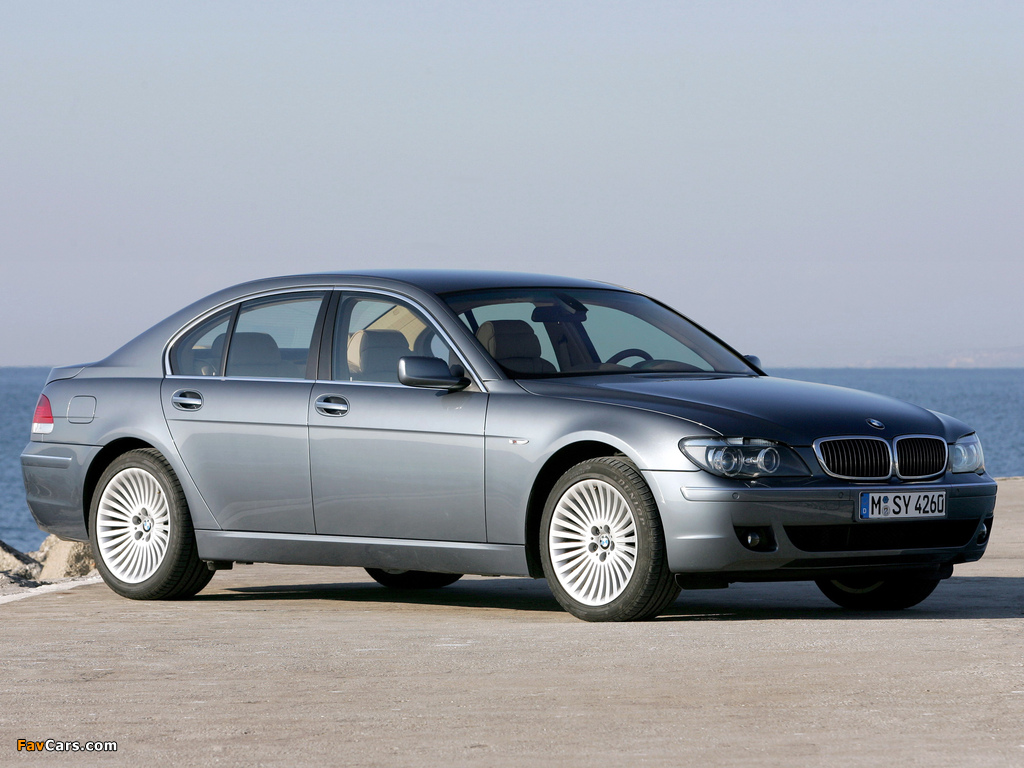 BMW 750i (E65) 2005–08 photos (1024 x 768)