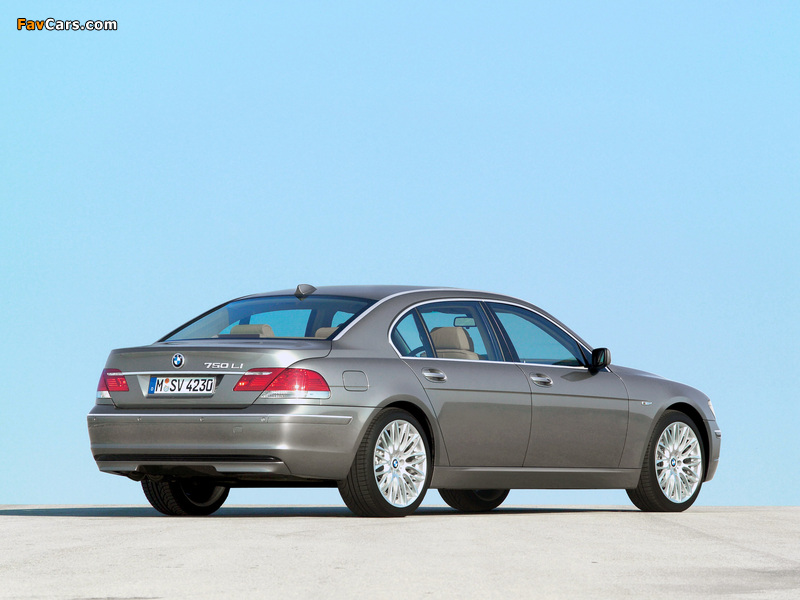 BMW 750Li (E66) 2005–08 photos (800 x 600)