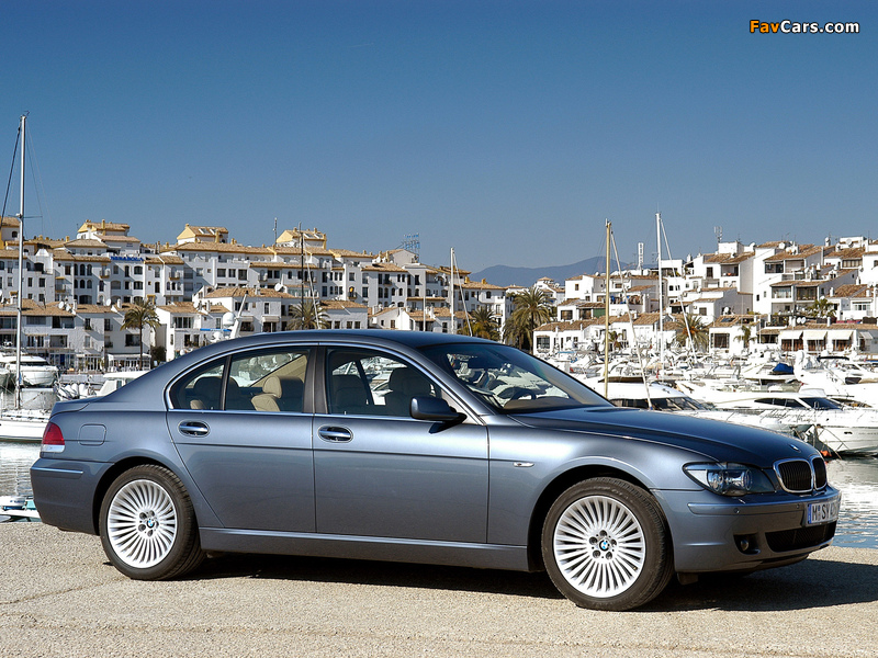 BMW 750i (E65) 2005–08 pictures (800 x 600)