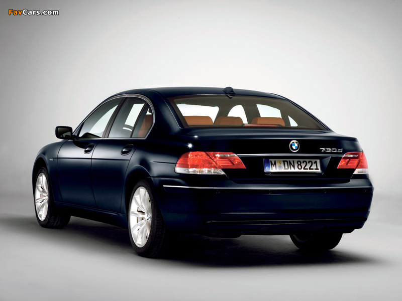 BMW 730d (E65) 2005–08 pictures (800 x 600)