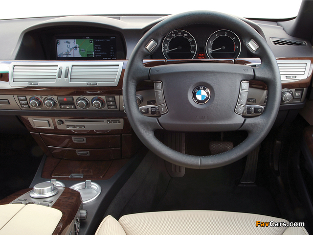 BMW 730Ld UK-spec (E66) 2005–08 pictures (640 x 480)