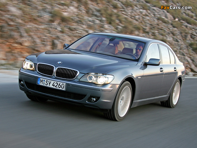 BMW 750i (E65) 2005–08 wallpapers (640 x 480)