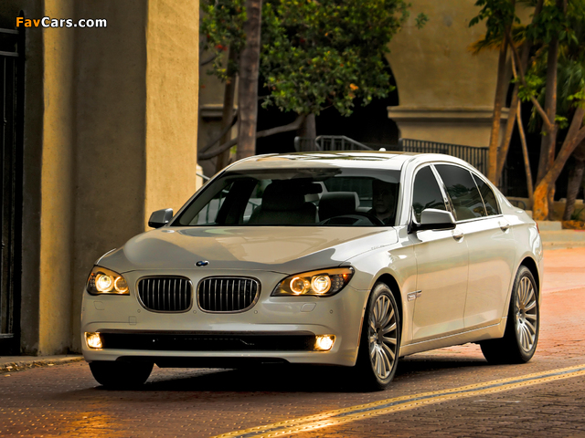 BMW 750Li US-spec (F02) 2008 pictures (640 x 480)