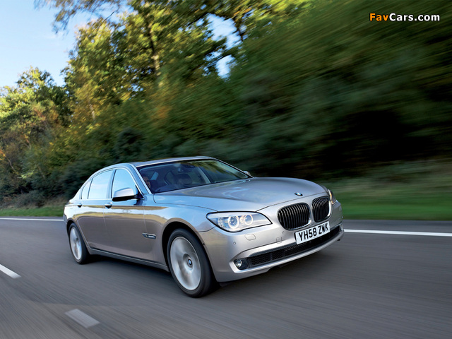 BMW 750Li UK-spec (F02) 2008–12 pictures (640 x 480)