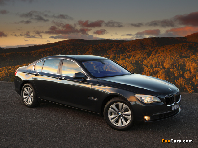 BMW 730d AU-spec (F01) 2008–12 wallpapers (640 x 480)