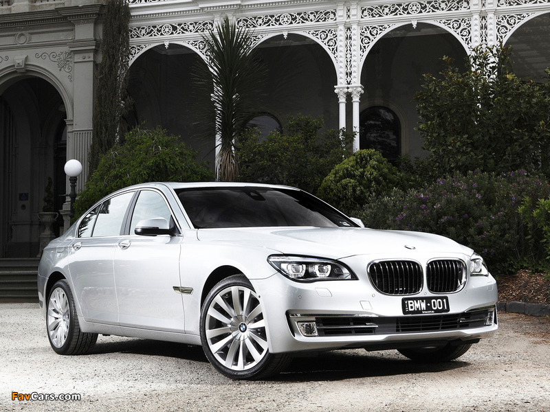 BMW 750i AU-spec (F01) 2012 wallpapers (800 x 600)