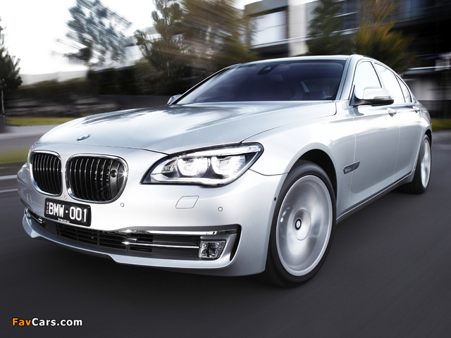 BMW 750i AU-spec (F01) 2012 wallpapers (640 x 480)