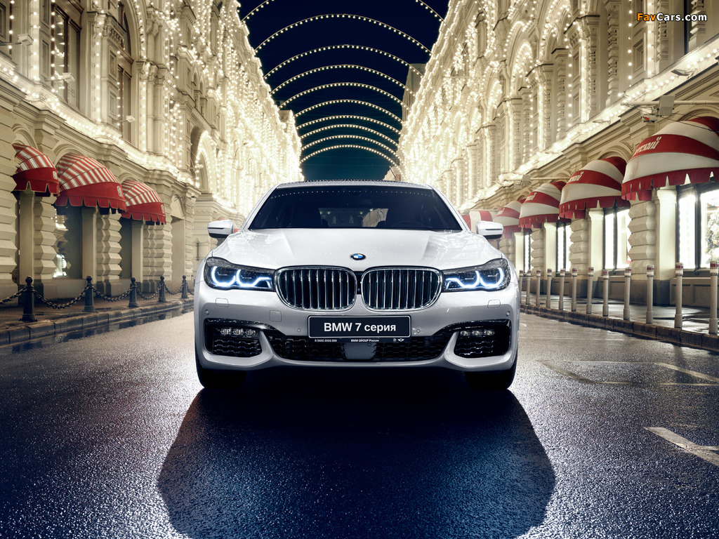 BMW 750Li xDrive M Sport (G12) 2015 wallpapers (1024 x 768)