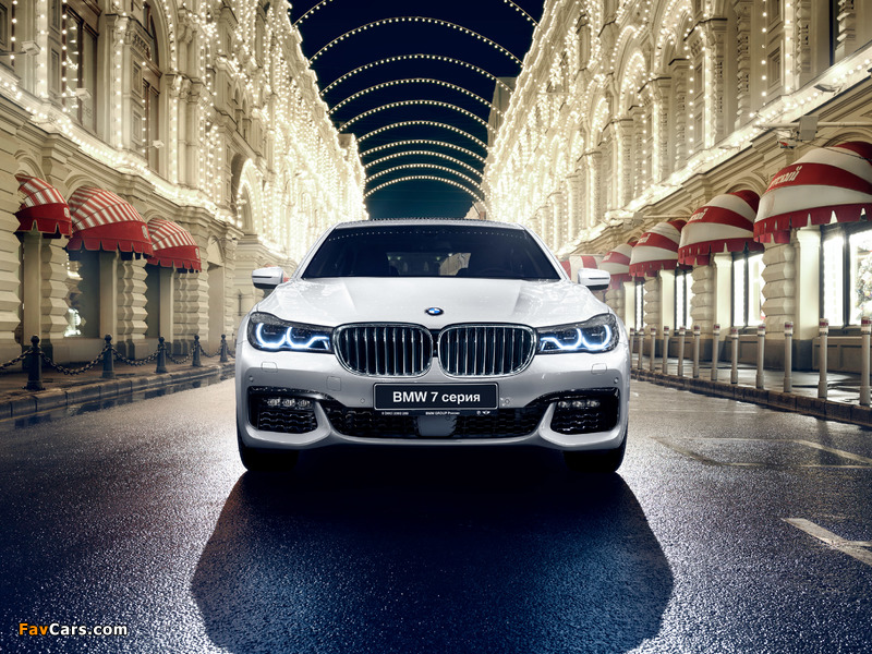 BMW 750Li xDrive M Sport (G12) 2015 wallpapers (800 x 600)