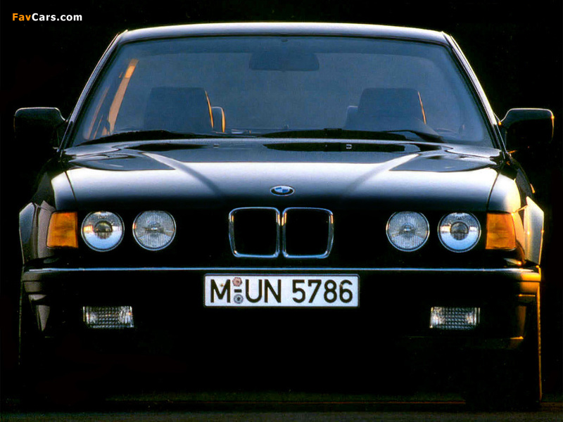 BMW 7 Series (E32) 1986–94 pictures (800 x 600)