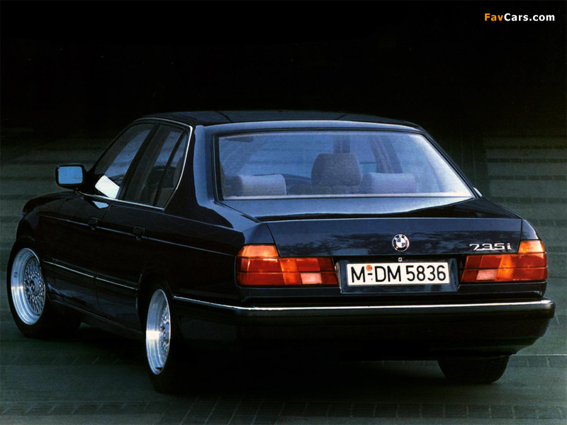 BMW 735i (E32) 1986–92 wallpapers (800 x 600)