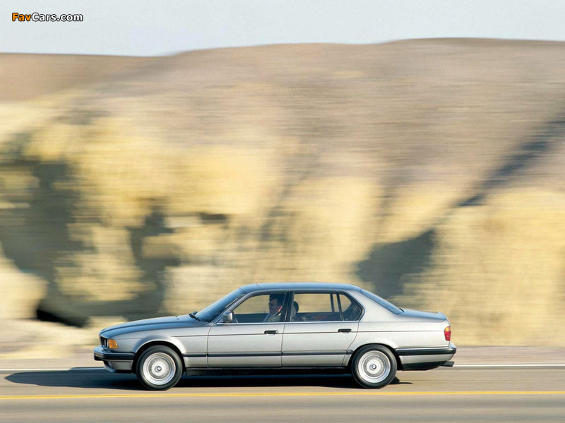 BMW 750i (E32) 1987–94 pictures (800 x 600)