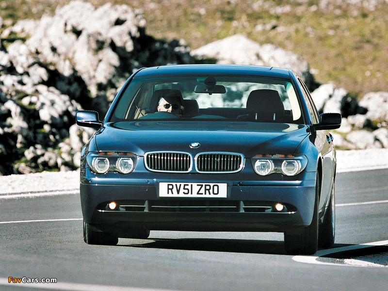 BMW 735i (E65) 2001–05 photos (800 x 600)