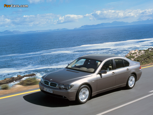 BMW 7 Series (E65) 2001–05 wallpapers (640 x 480)