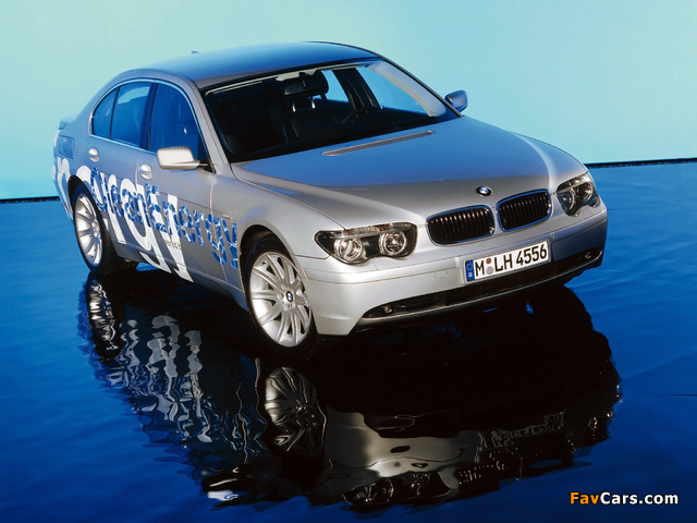 BMW 745H CleanEnergy Concept (E65) 2002 pictures (640 x 480)