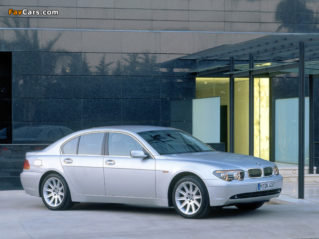 BMW 730i (E65) 2003–05 photos (640 x 480)