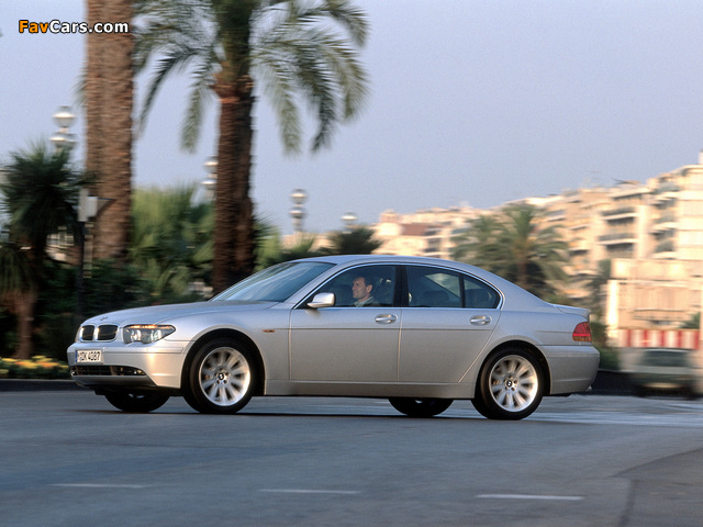 BMW 730i (E65) 2003–05 wallpapers (640 x 480)