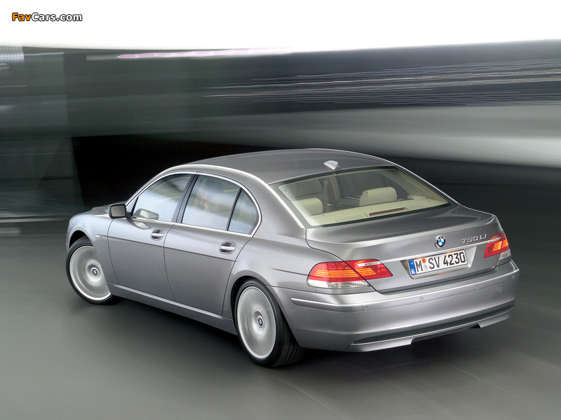 BMW 750Li (E66) 2005–08 photos (800 x 600)