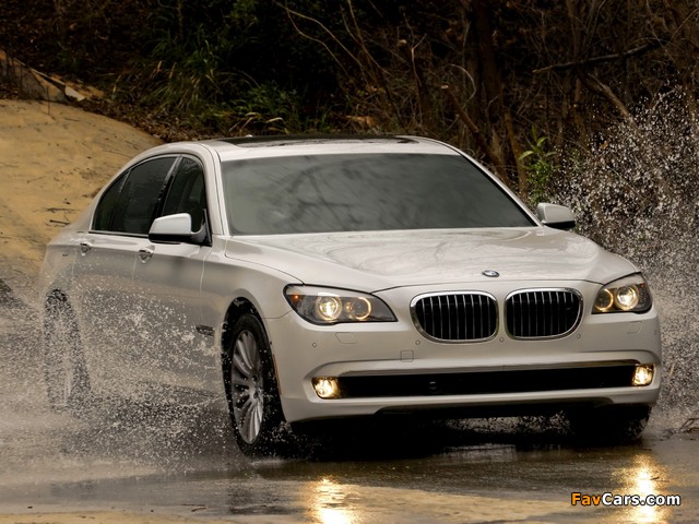 BMW 750Li US-spec (F02) 2008 photos (640 x 480)