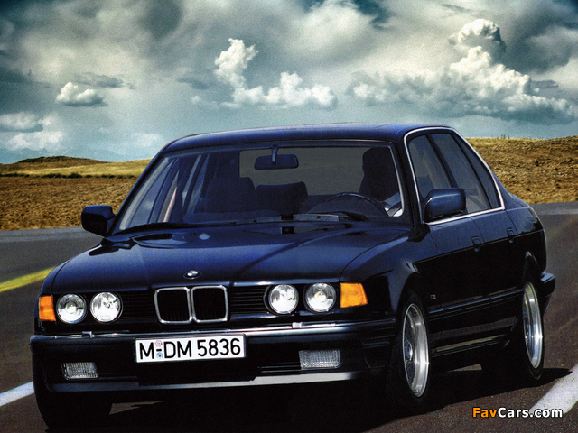 Images of BMW 735i (E32) 1986–92 (640 x 480)