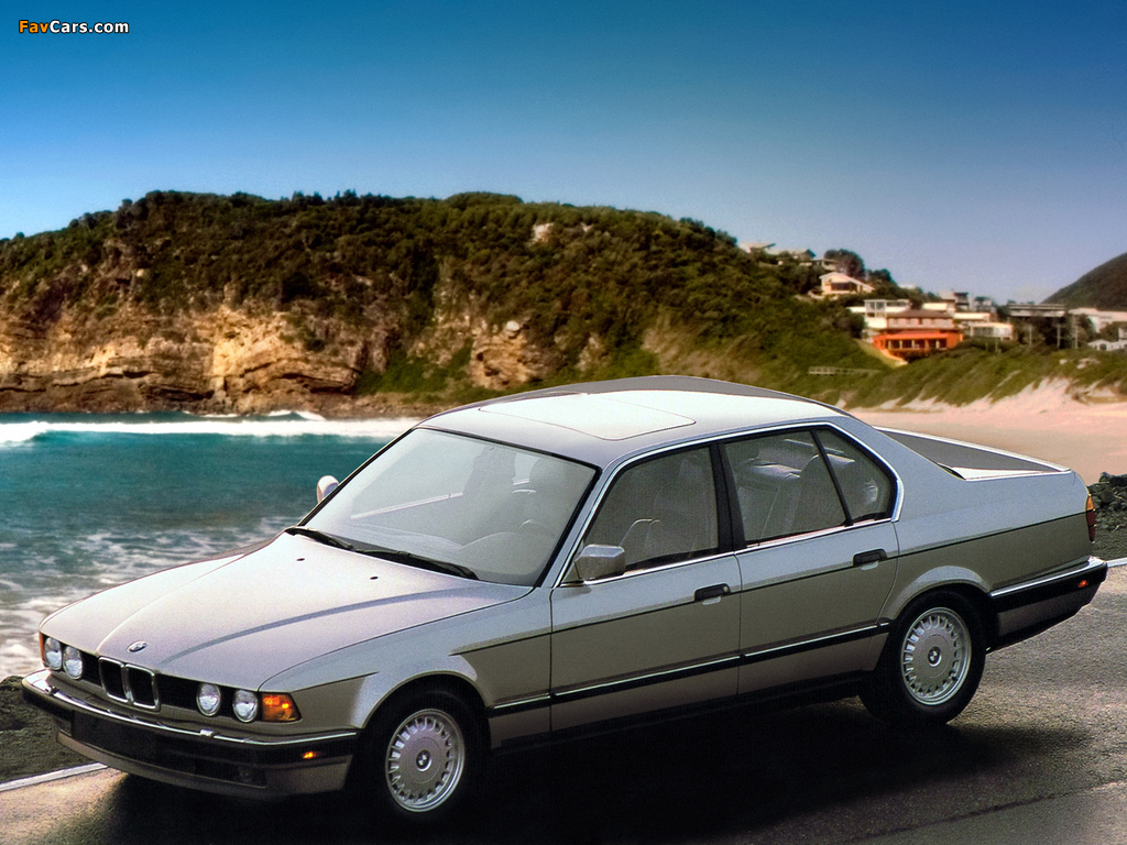 Images of BMW 735i US-spec (E32) 1986–92 (1024 x 768)