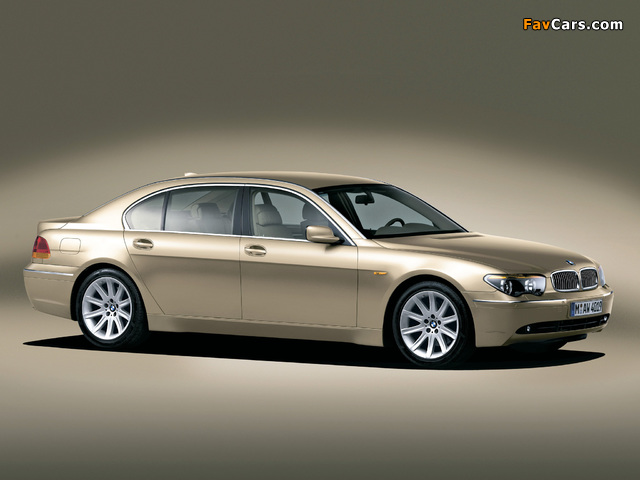 Images of BMW 745Li (E66) 2002–05 (640 x 480)