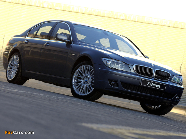 Images of BMW 760i ZA-spec (E65) 2005–08 (640 x 480)