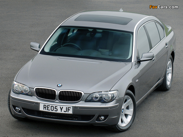 Images of BMW 750Li UK-spec (E66) 2005–08 (640 x 480)