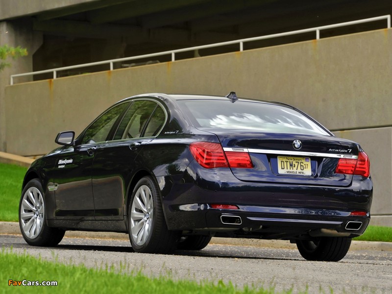 Images of BMW ActiveHybrid 7 US-spec (F04) 2009–12 (800 x 600)