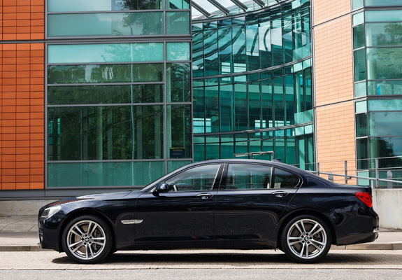 Images of BMW 740d M Sports Package UK-spec (F01) 2009