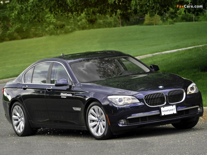 Images of BMW ActiveHybrid 7 US-spec (F04) 2009–12 (800 x 600)