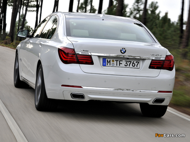Images of BMW 750d xDrive (F01) 2012 (640 x 480)