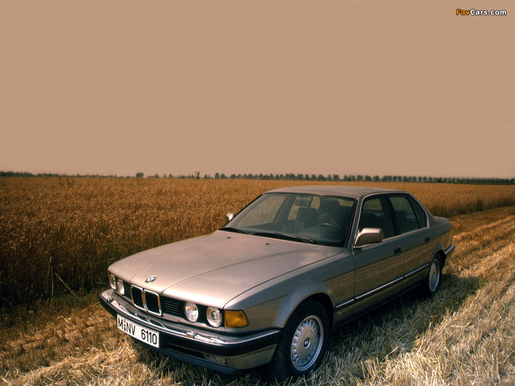 Photos of BMW 730i (E32) 1986–94 (1024 x 768)
