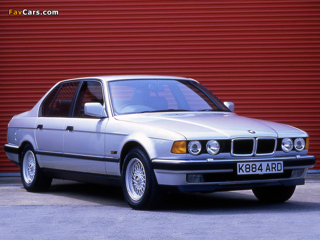 Photos of BMW 750iL UK-spec (E32) 1987–94 (640 x 480)