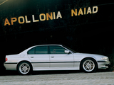 Photos of BMW 740d (E38) 1999–2001