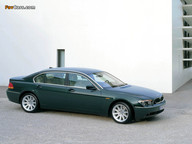 Photos of BMW 7 Series (E66) 2001–05 (640 x 480)