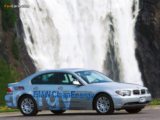 Photos of BMW 745H CleanEnergy Concept (E65) 2002 (640 x 480)