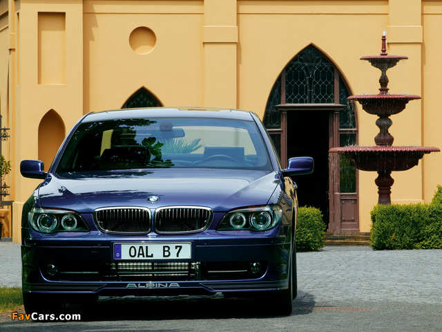 Photos of Alpina B7 (E65) 2005–08 (640 x 480)